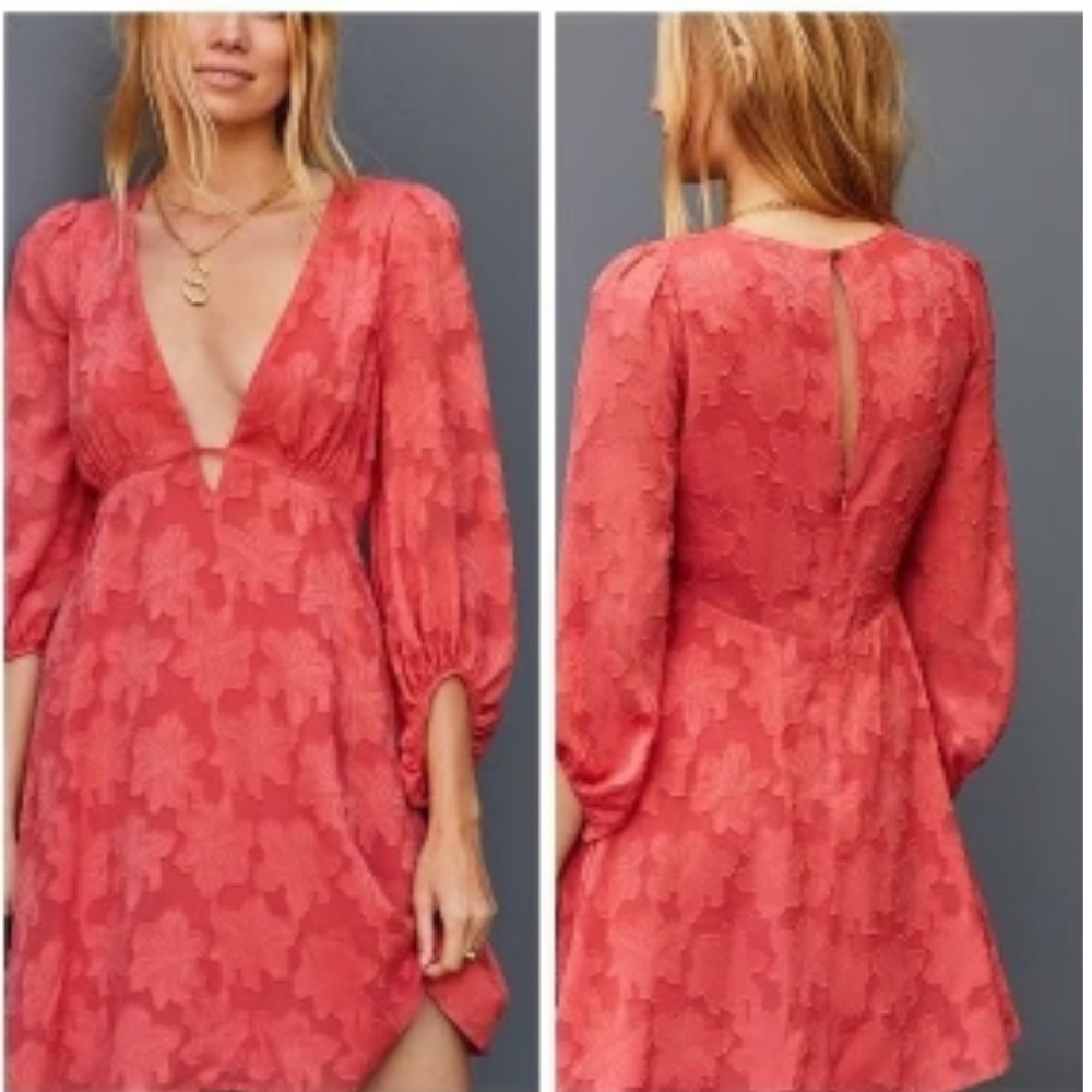 Anthropologie Jacquard Tunic Dress Size 10 NWT